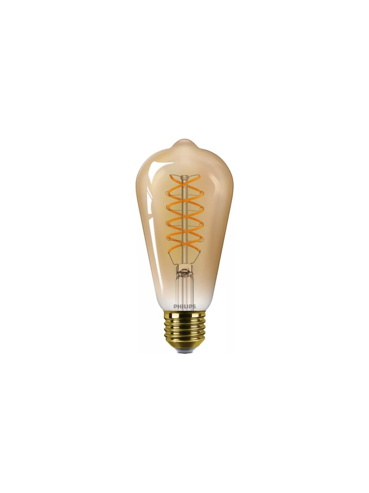 Philips LED pære Filament ST64 7W/827 (50W) SceneSwitch amber E27, Lyskilde