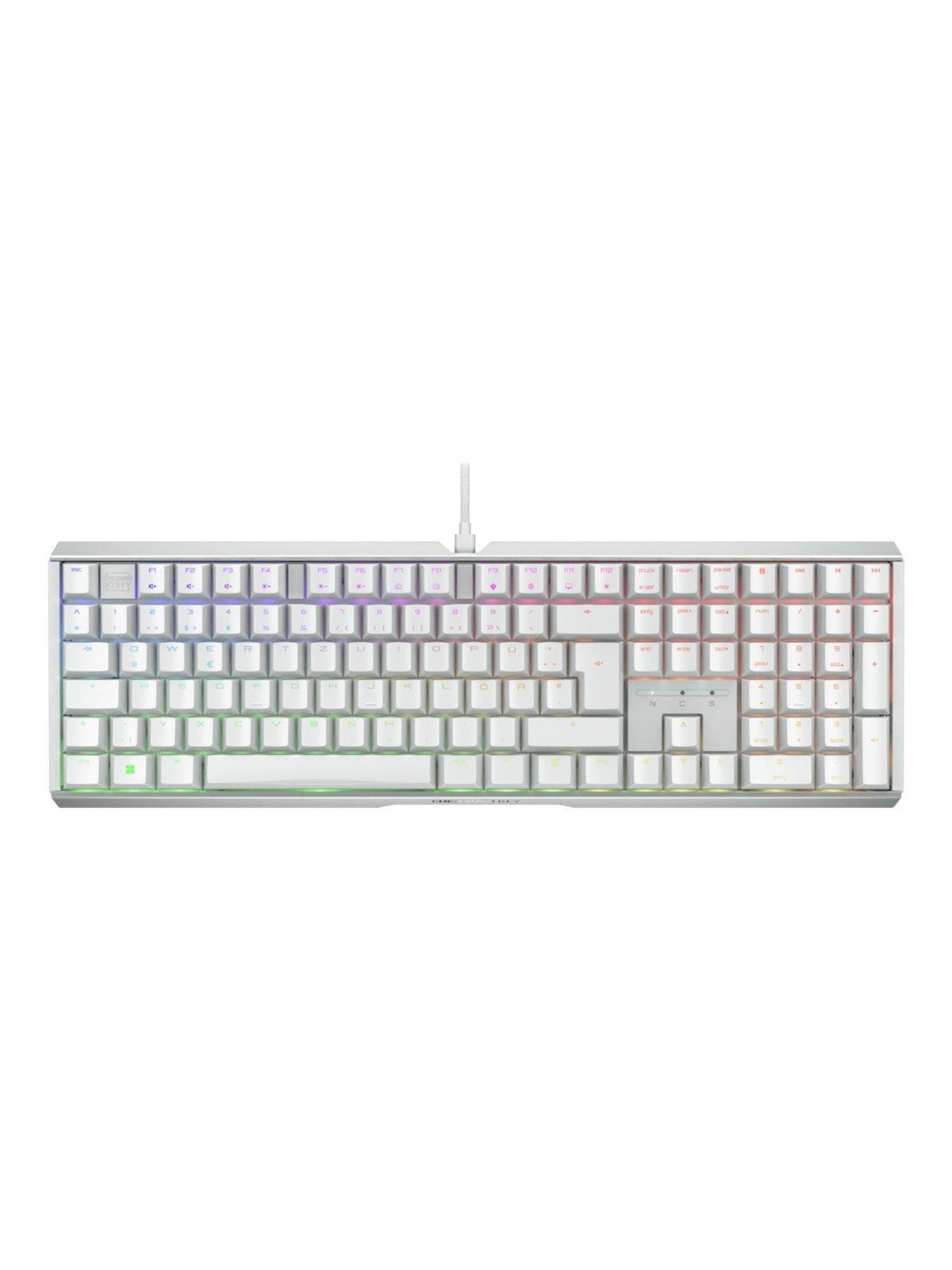 Cherry XTRFY MX 3.1 - Gaming Tastatur - Nordisk - Hvid, Tastatur