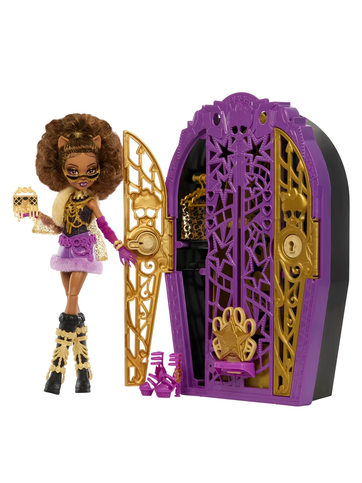 Monster High Skulltimate Secrets Clawdeen Wolf, Dukker Og Dukketilbehoer