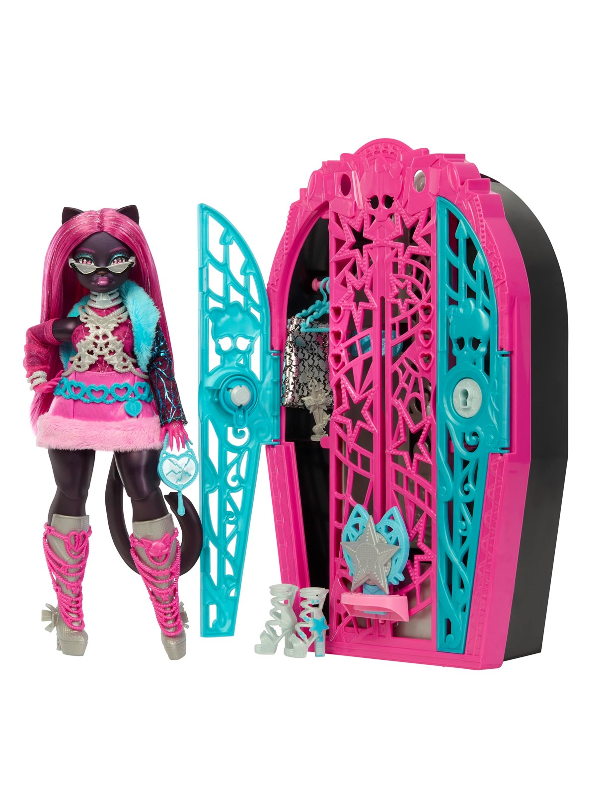 Monster High Skulltimate Secrets Catty Noir, Dukker Og Dukketilbehoer