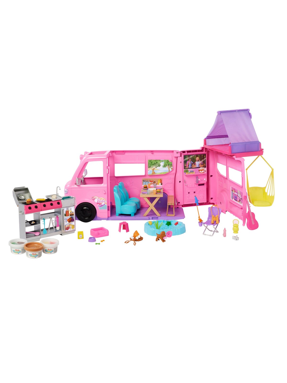 Barbie Dream Camper, Dukker Og Dukketilbehoer