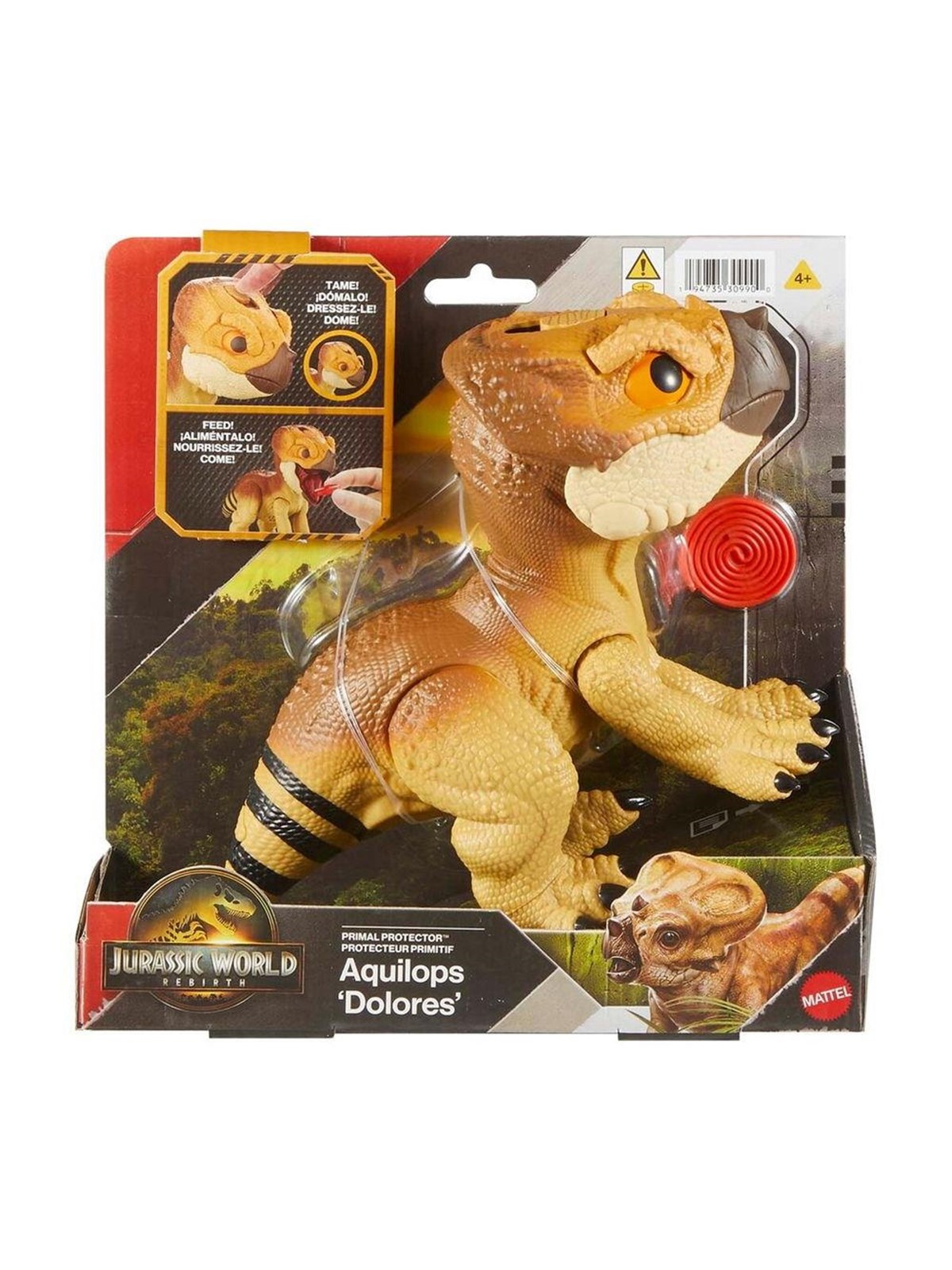 Jurassic World Rebirth Tame 'n Train Dolores, Figur