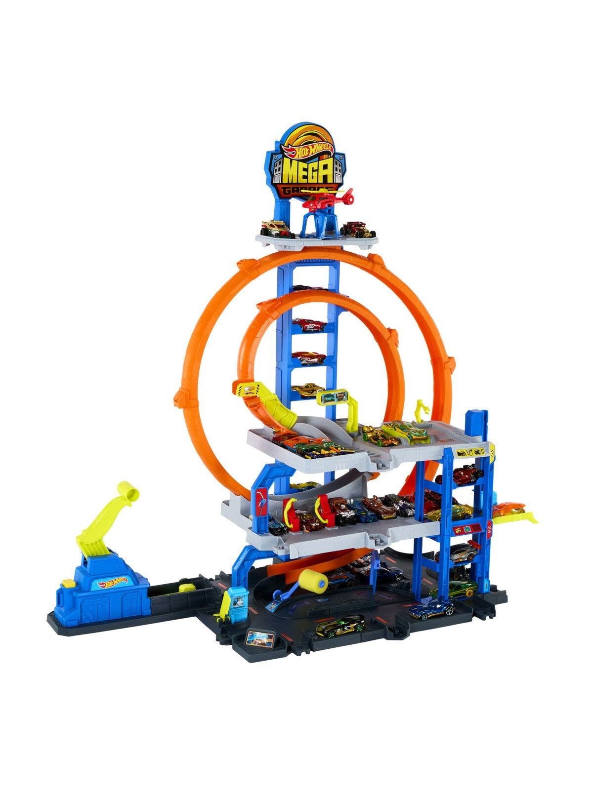 Hot Wheels City Mega Loop Garage, Legetøjsbil