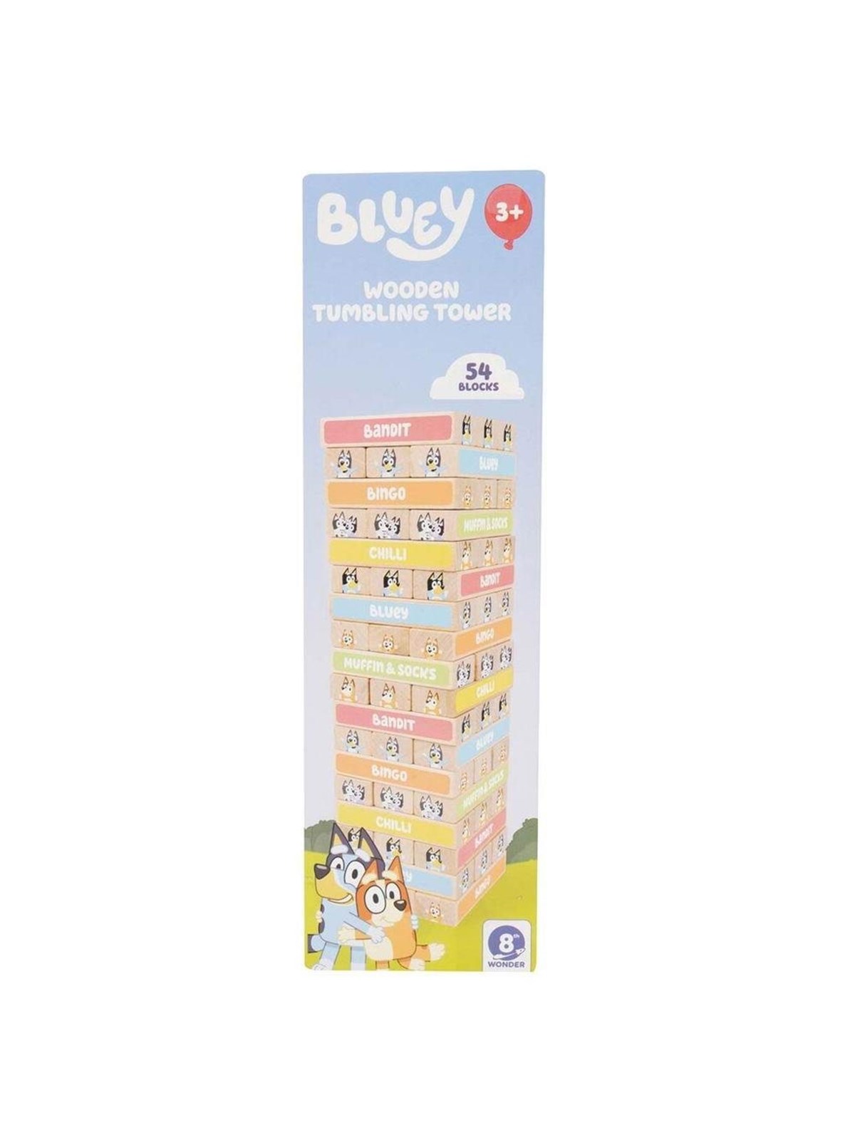 Bluey Tumbling Tower, Legetøj