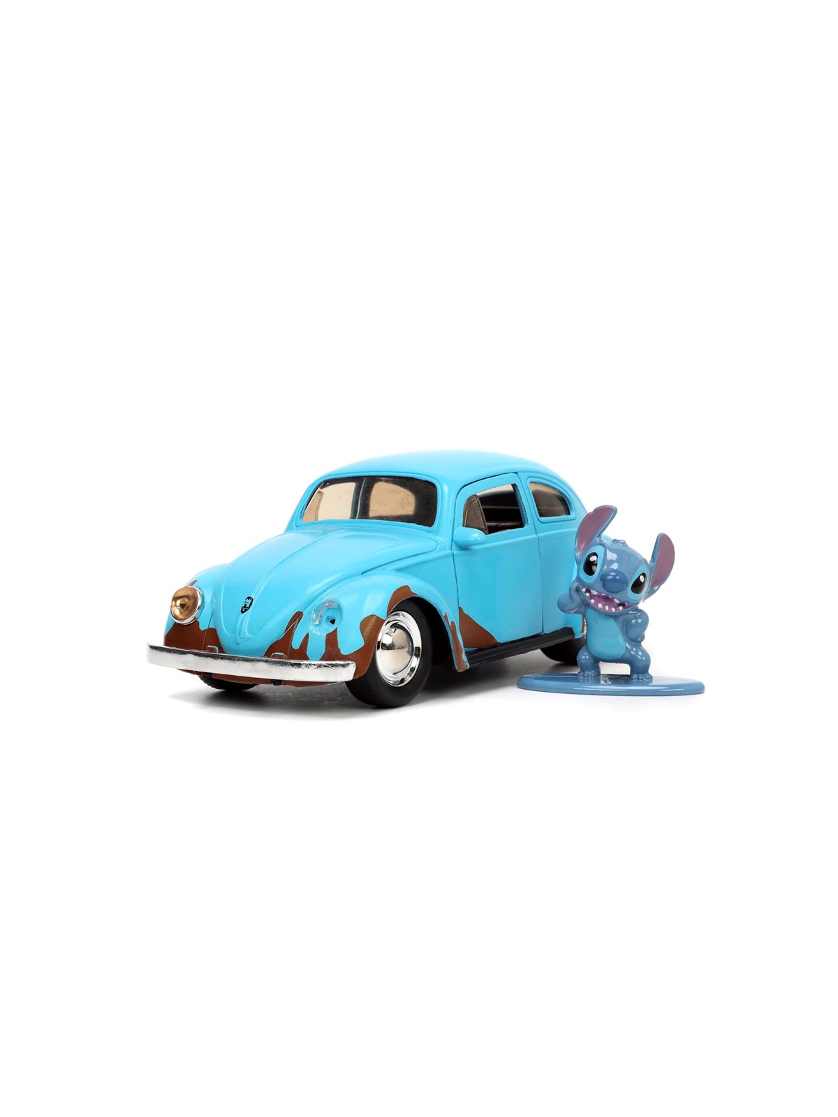 Jada Toys Lilo & Stitch 1959 VW Boble med Stitch Figur 1:32, Legetøjsbil