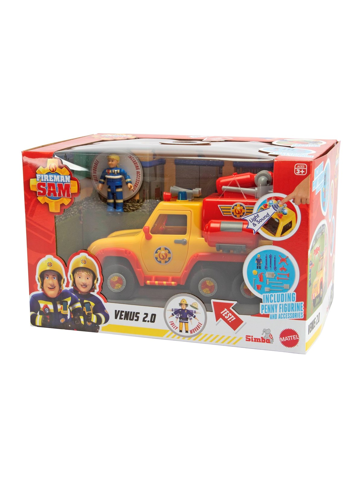 Brandmand Sam Sam Fire Engine Venus 2.0 incl. Figurine, Figur