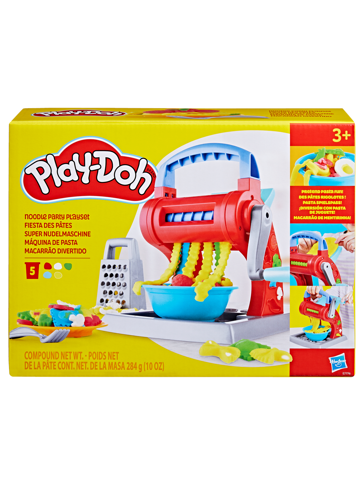 Play-Doh Noodle Party Kids Kitchen Playset, Konstruktionslegetøj