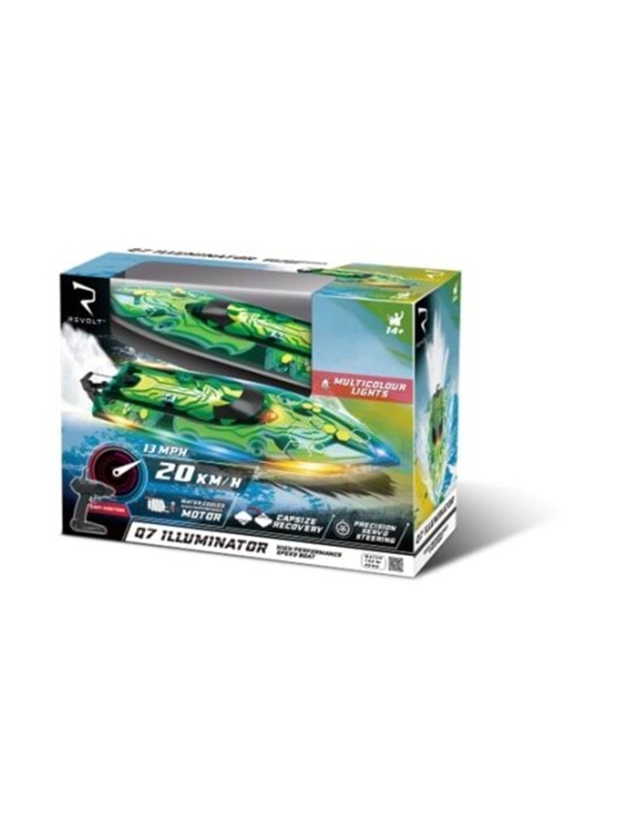 Syma REVOLT R/C Q7 Illuminator Boat, Legetøjsbil