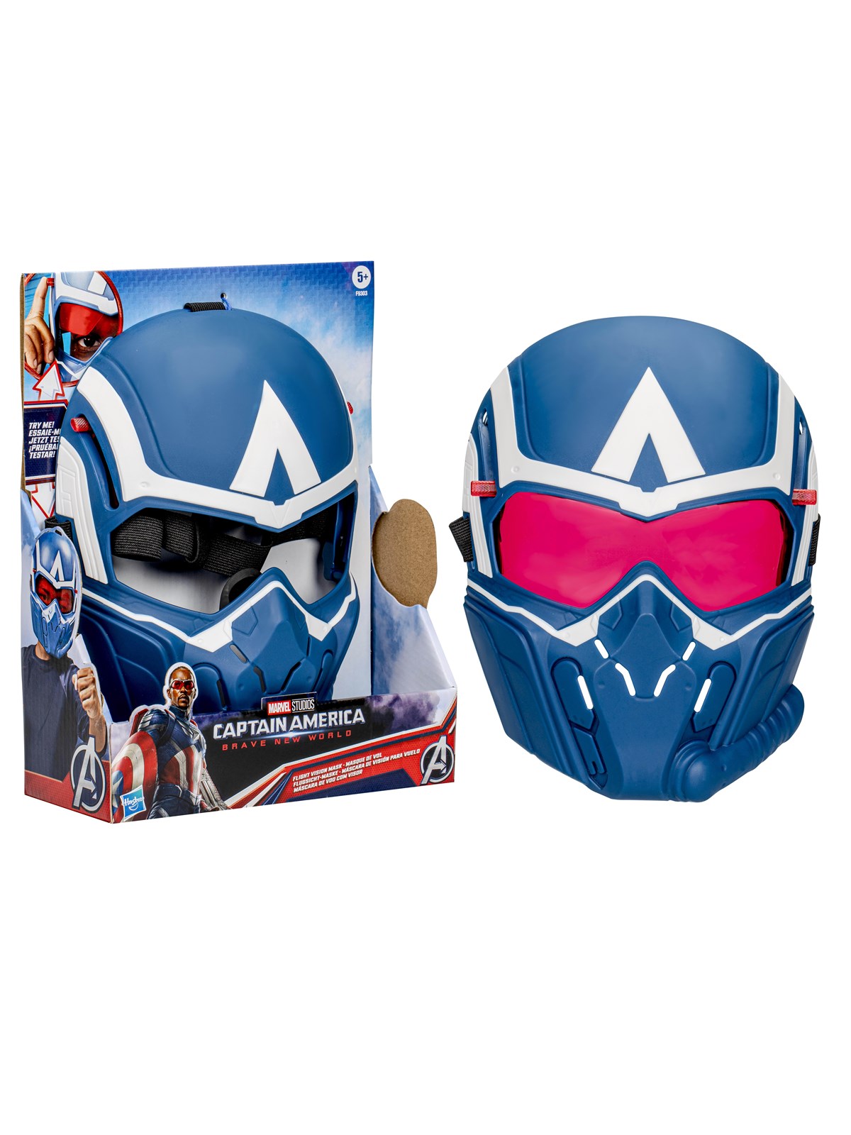 Marvel Captain America Brave New World Flight Vision Mask, Kostume