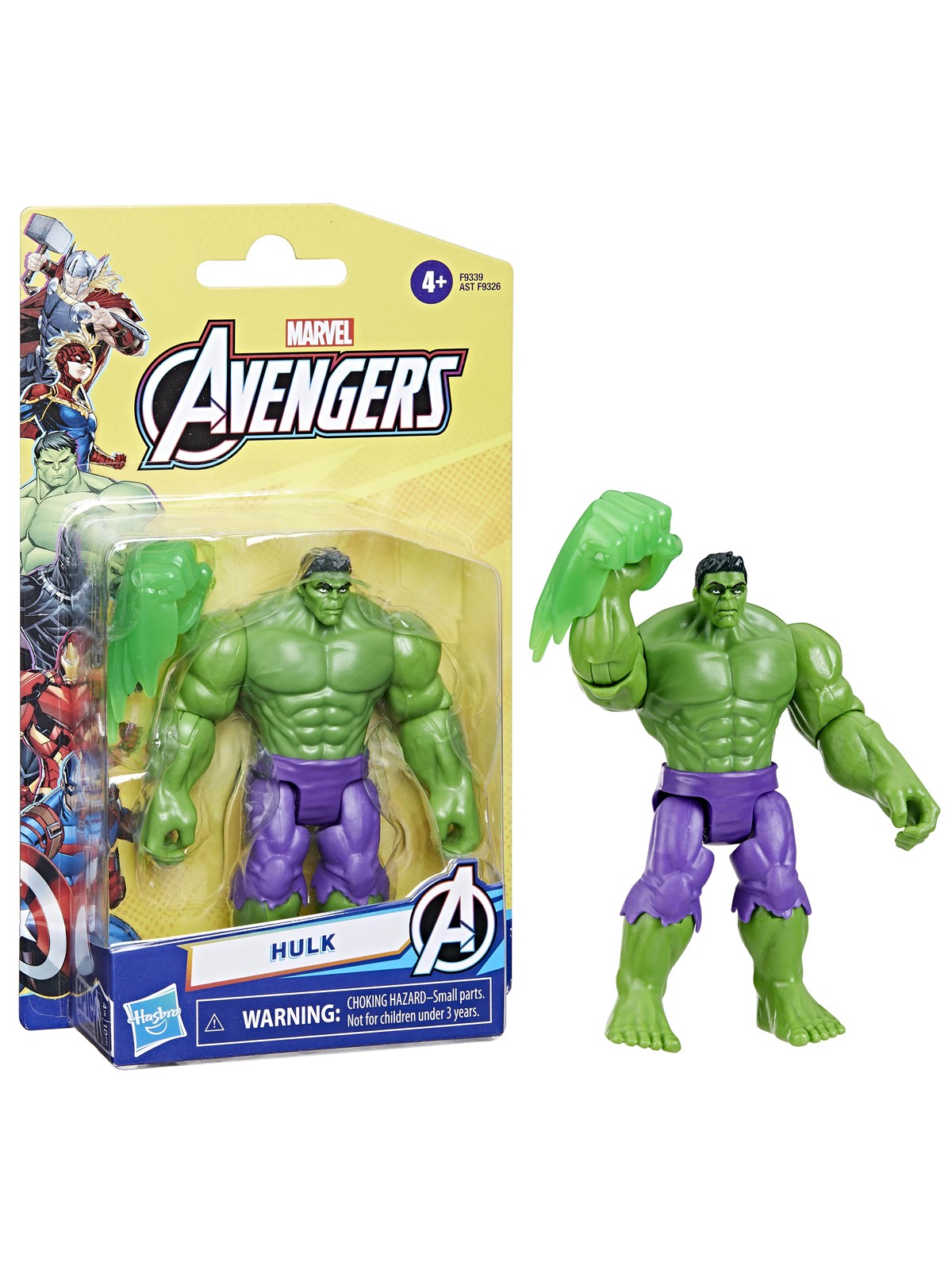 Marvel Avengers Epic Hero Series Hulk Deluxe Action Figure 10 cm, Figur