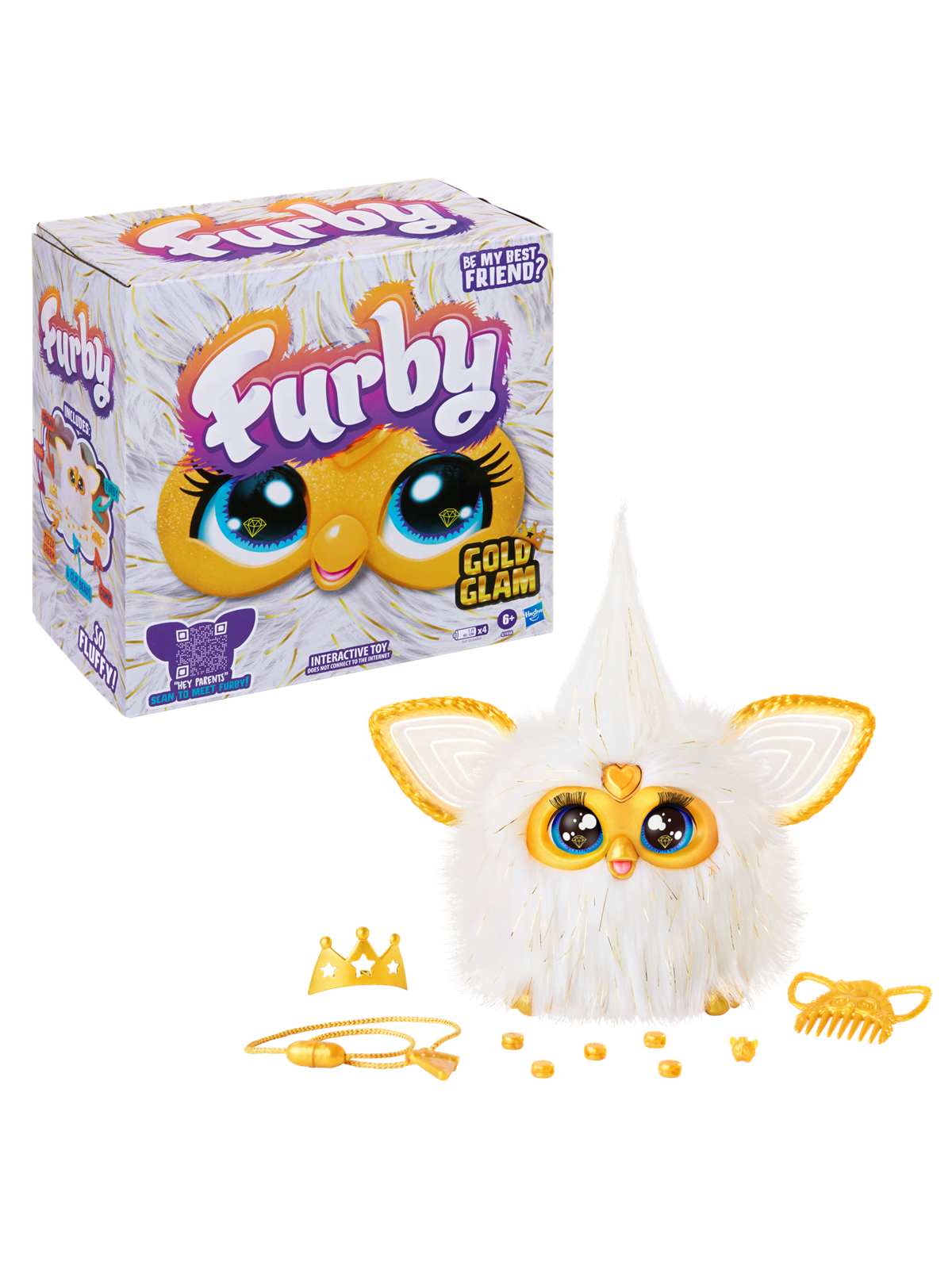 Furby Gold Glam 15 cm, Bamser