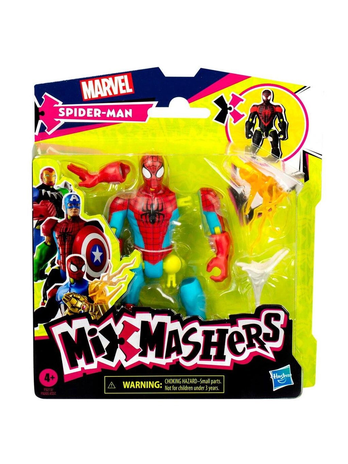 Marvel MixMashers Spiderman Figure 12cm, Figur