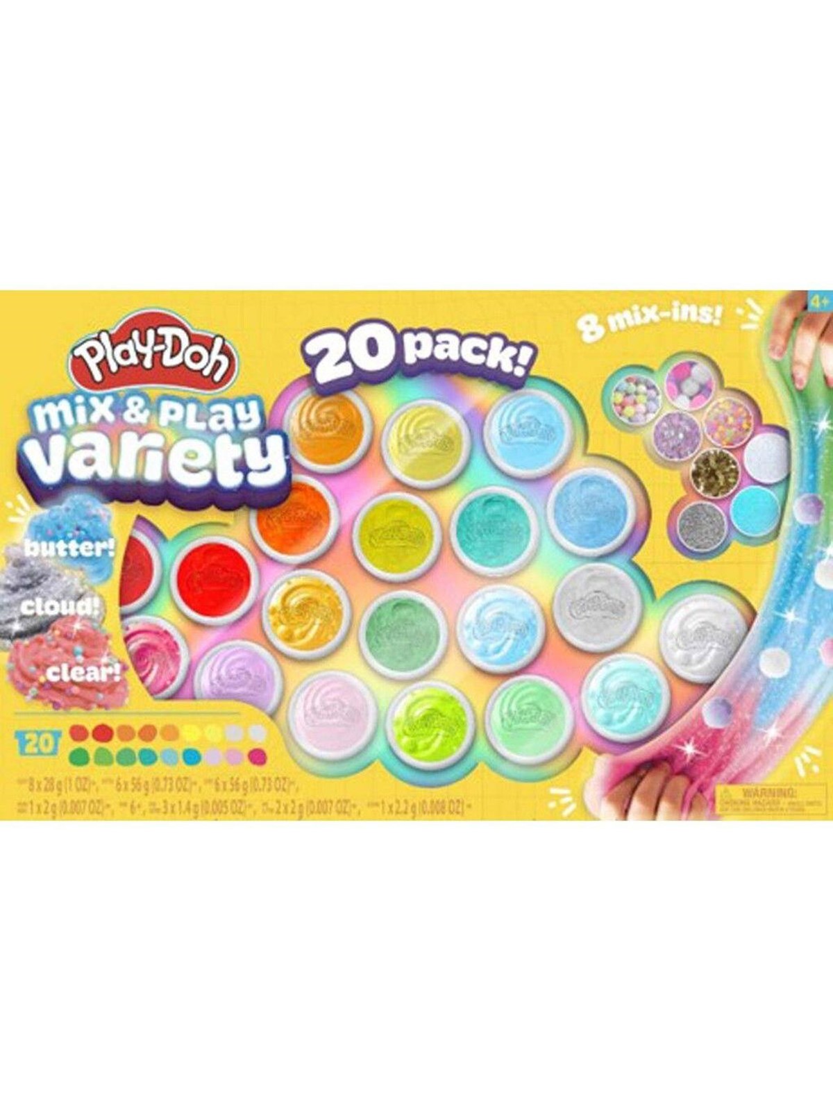 Play-Doh Mix & Play Variety 20 Pack, Konstruktionslegetøj