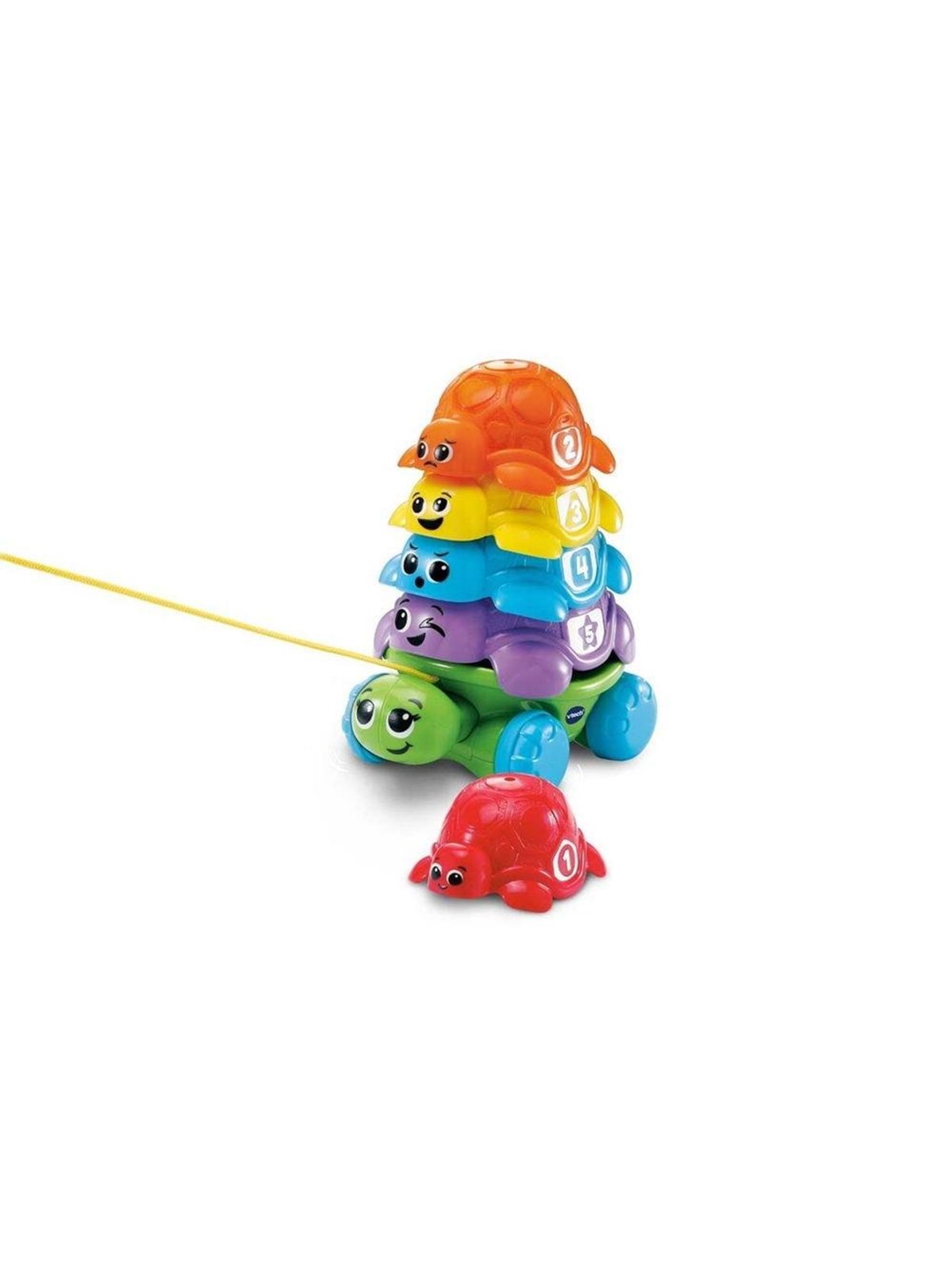 VTech Stacking Turtle DK/NO/SE/FI, Babylegetøj