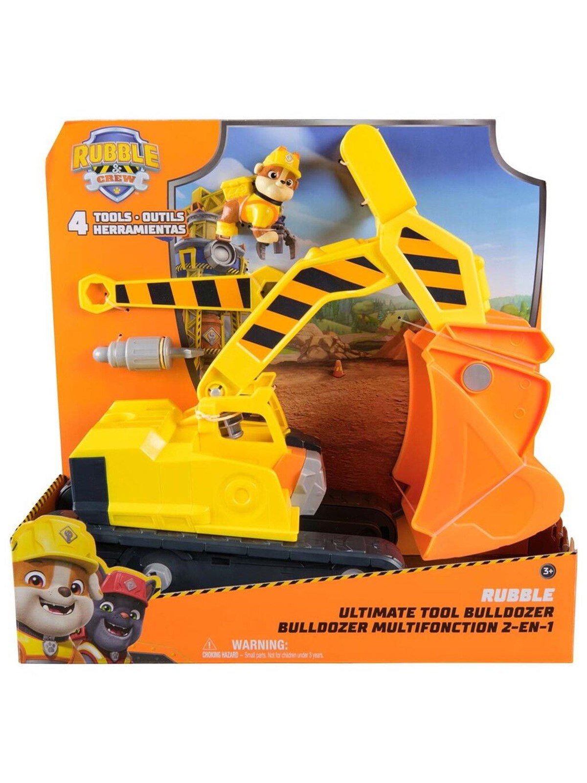 Rubble & Crew Big Build Tool Vehicle - Rubble, Legetøjsbil