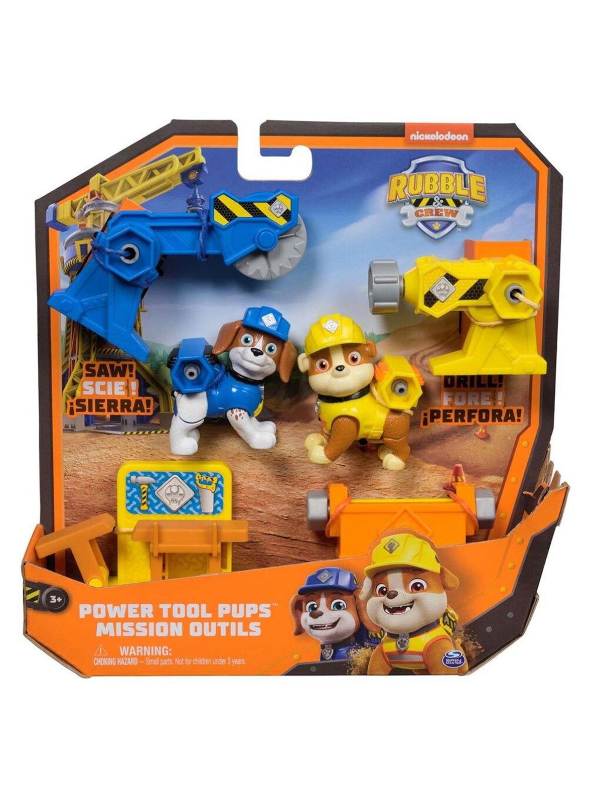 Rubble & Crew Power Tool Pups 2 Pack, Figur