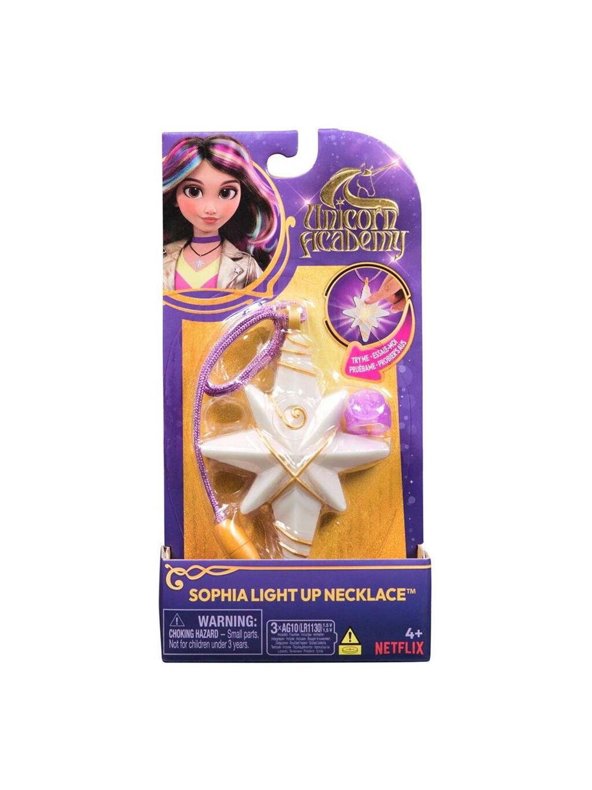 Unicorn Academy Sophia's Light Up Necklace & Ring, Legetøj
