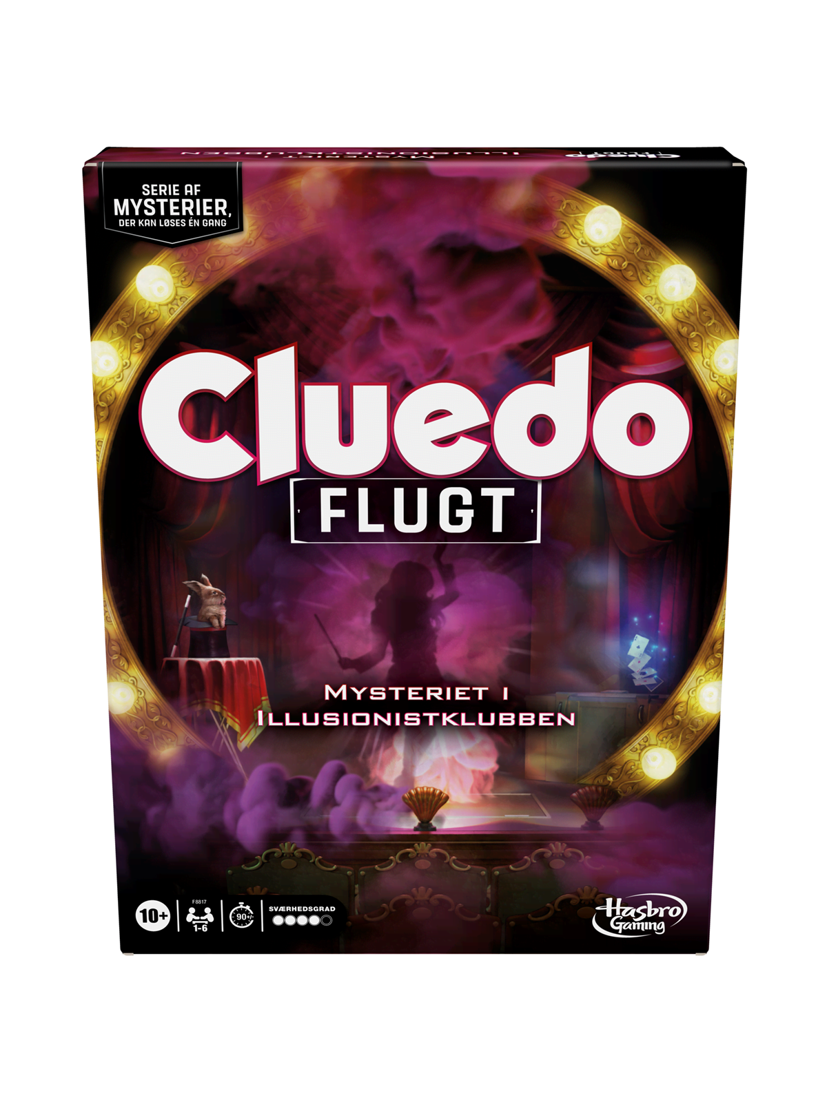 Hasbro Cluedo Flugt: Mysteriet i Illusionistklubben
