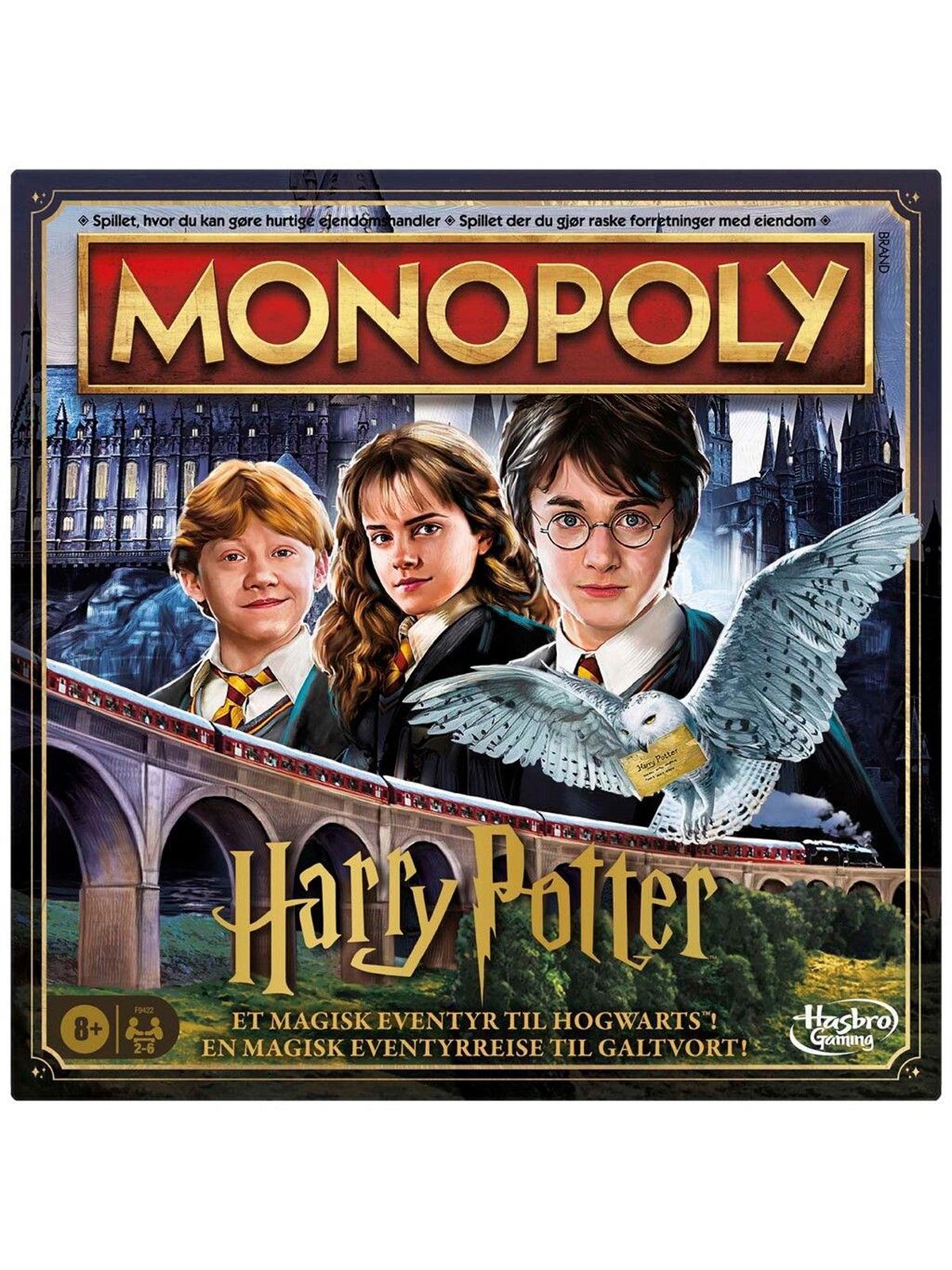 Monopoly Harry Potter (Dansk)