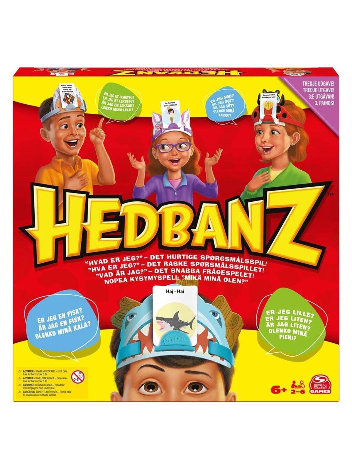 SM Games & Puzzles Hedbanz DK/NO/SE/FI