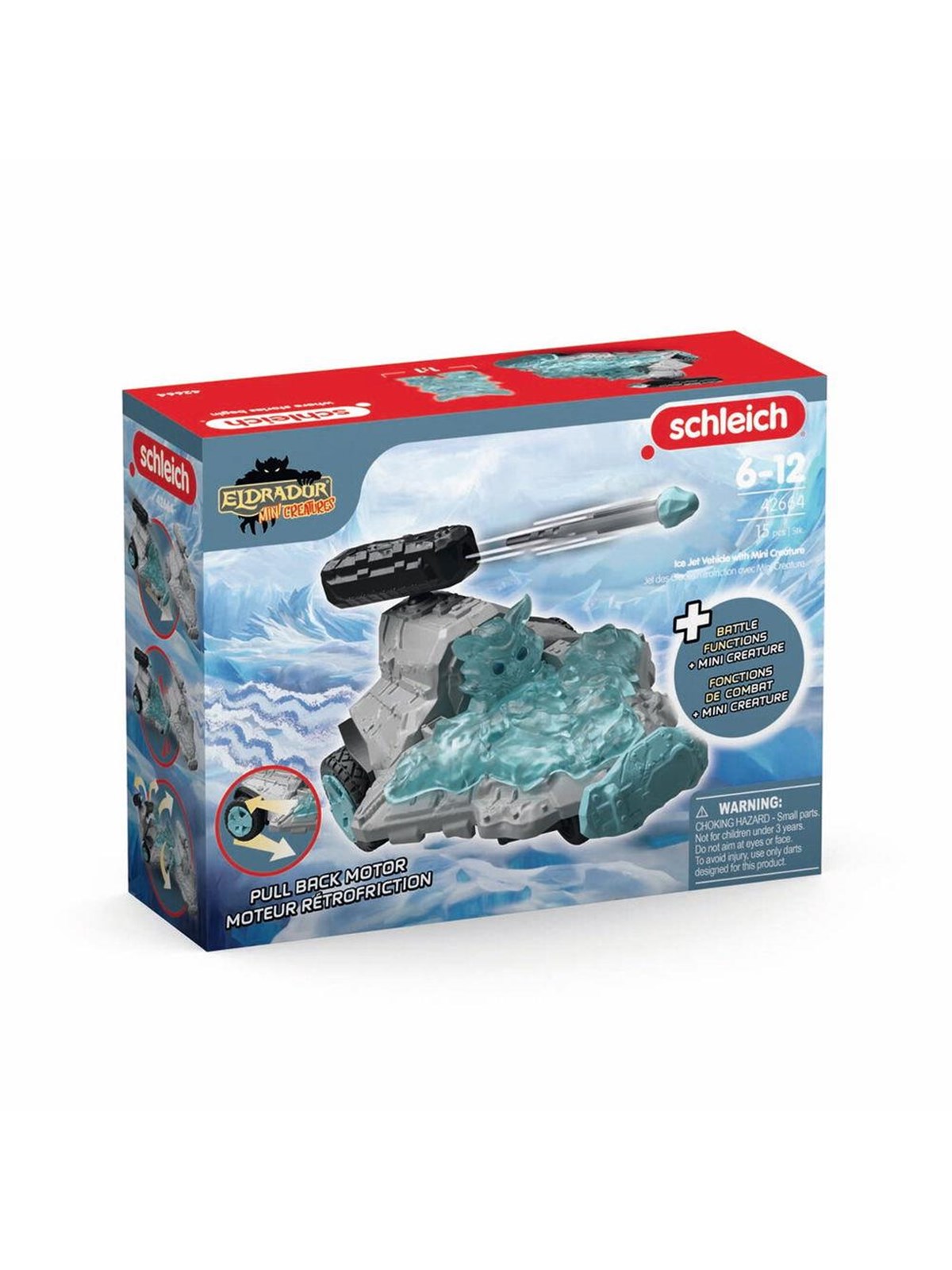 Schleich Ice Jet Vehicle with Mini Creature, Legetøj