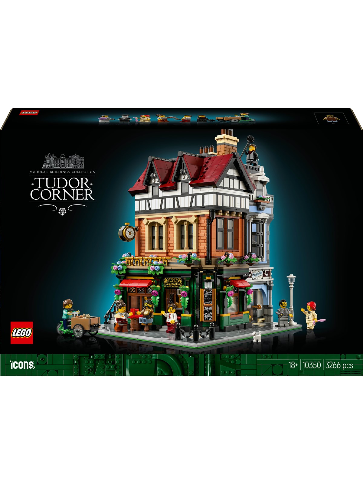 LEGO Icons 10350 Hjørnebygning i tudorstil