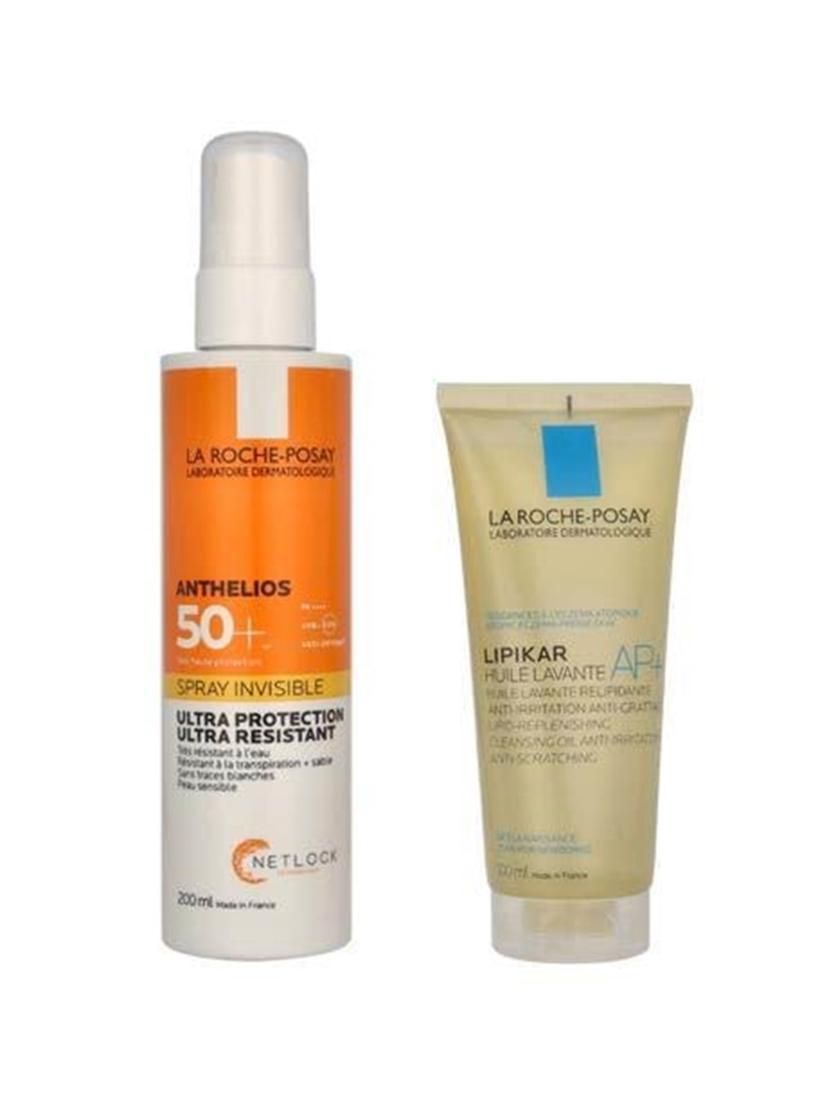 La Roche-Posay Anthelios + Lipikar Duo Set, Gaveaesker