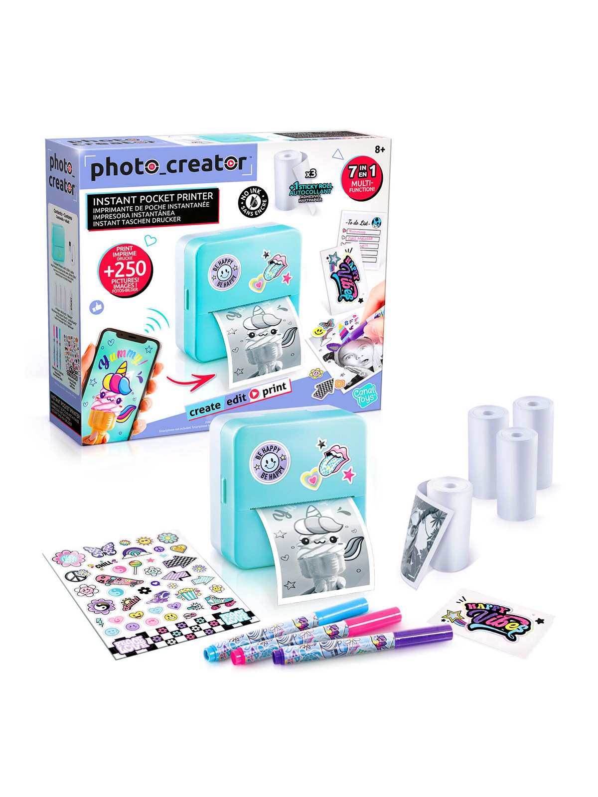Studio Creator Photo Creator Instant Pocket Printer, Kreativt Legetøj