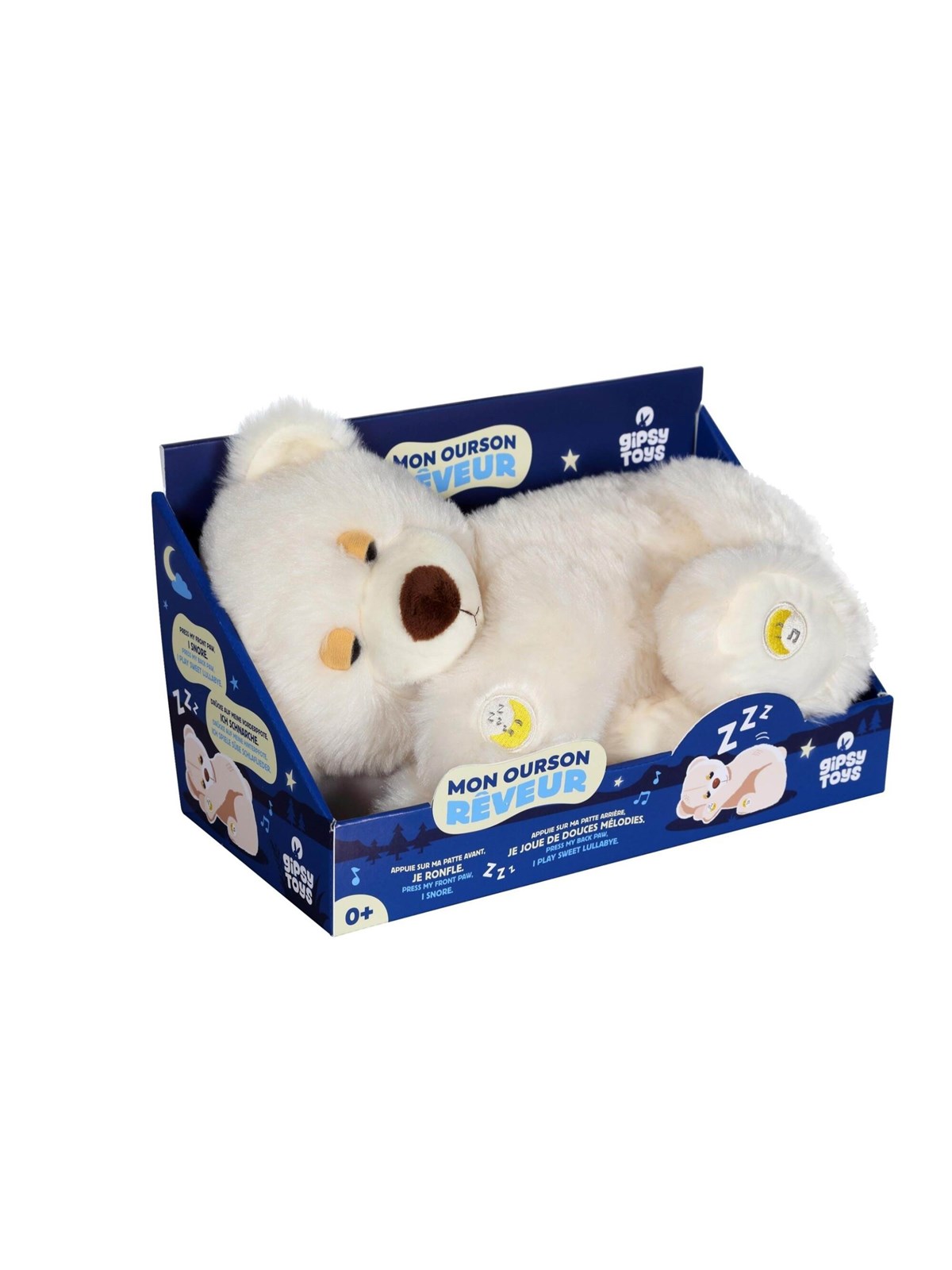 Gipsy Dreamer Bear With Sound 30 Cm, Babylegetøj