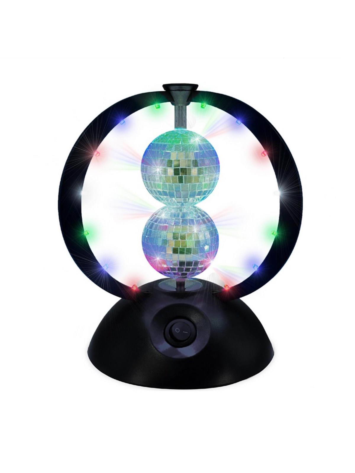 Music Rotating double mirror ball, Musik
