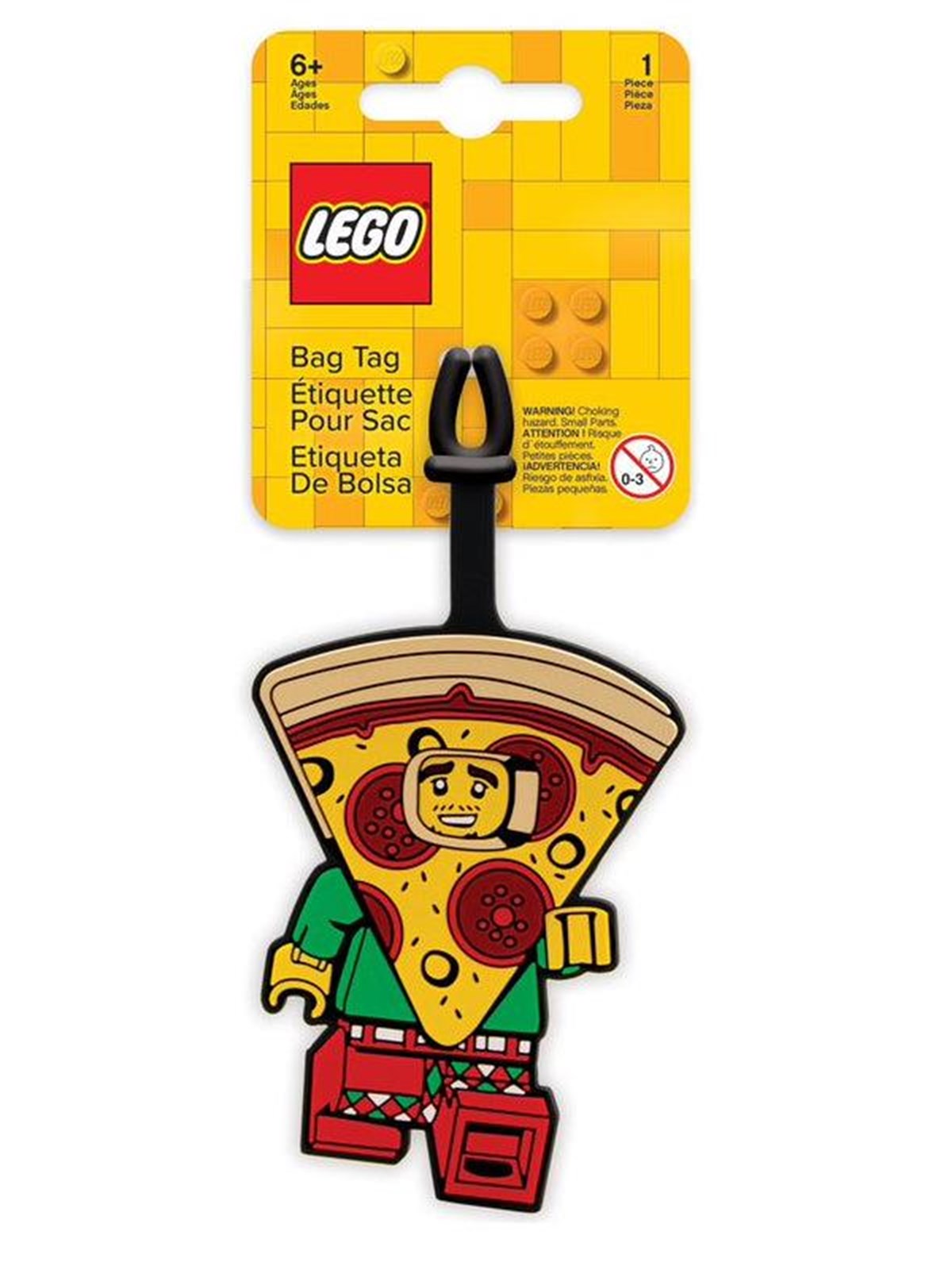 Euromic LEGO Iconic Bag Tag-Pizza Guy, Hobby Artikler