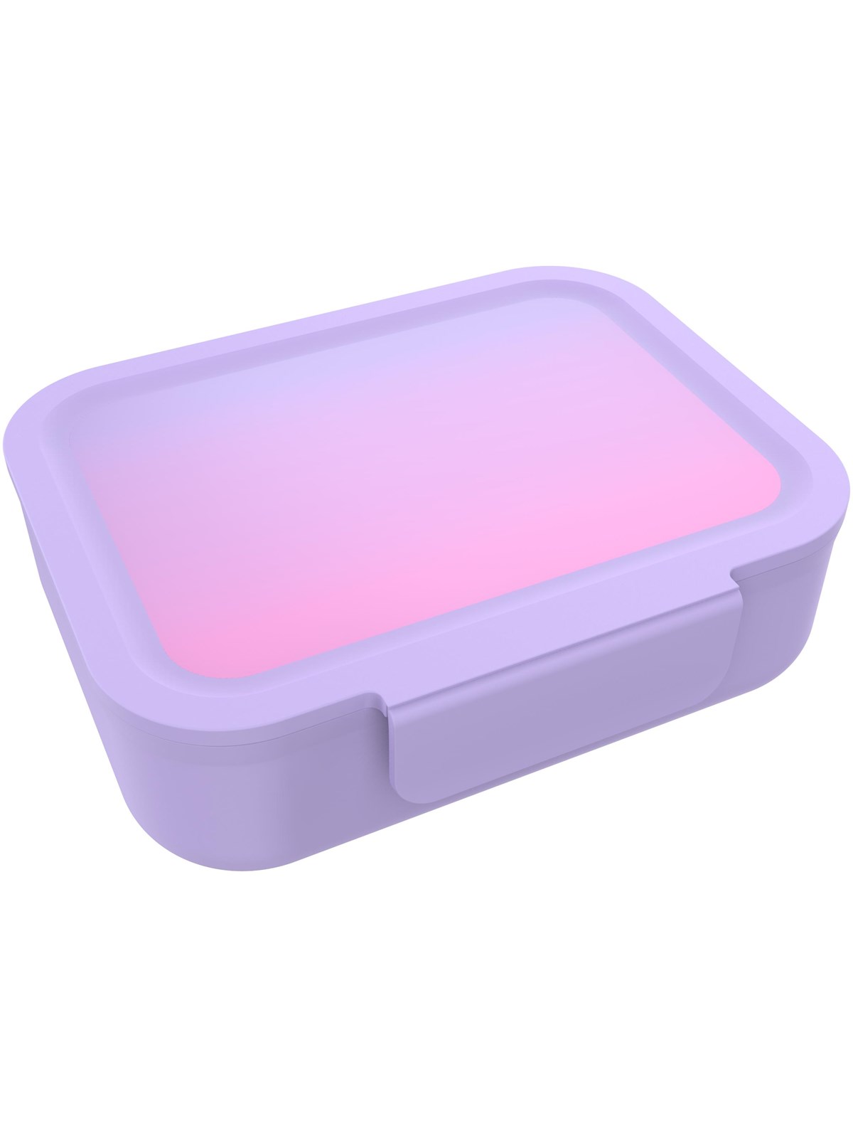 Euromic LUNCH BUDDIES Rainbow lunch box w/clip & divider, Skoletilbehoer
