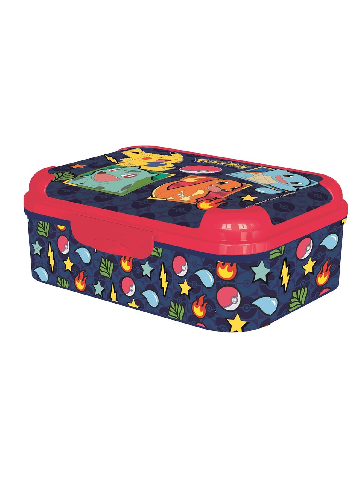 Euromic POKÉMON Asker Lunch box 17 x 13.5 x 6.2 cm, Skoletilbehoer