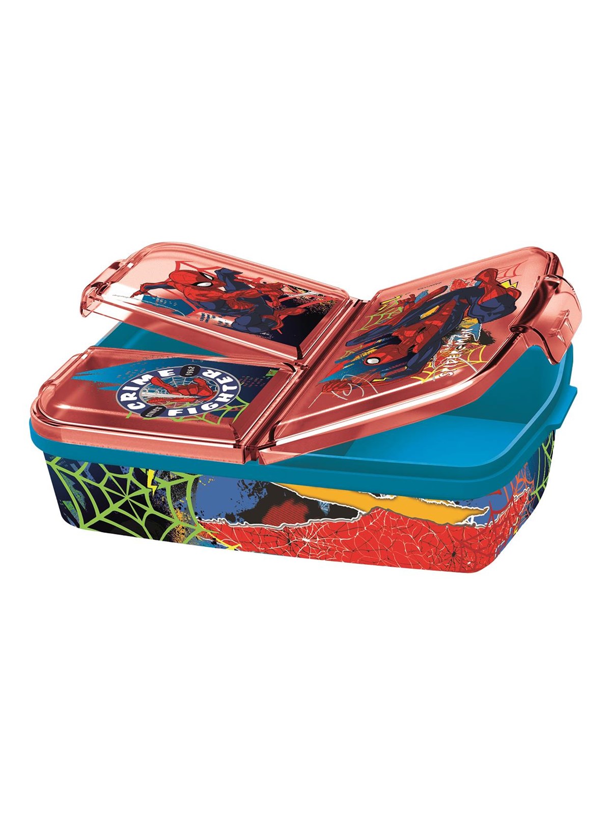 Euromic SPIDERMAN Multi-compartment lunch box NEW, Skoletilbehoer