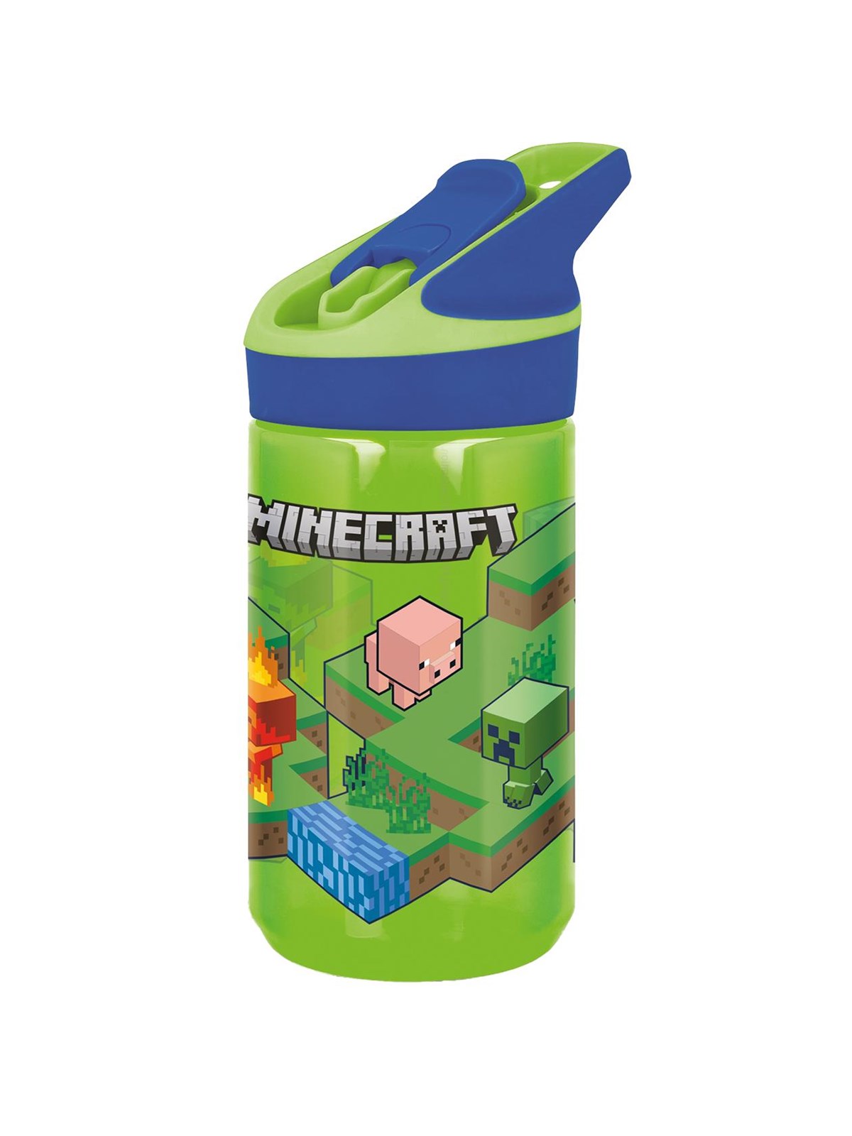 Euromic MINECRAFT Ecozen water bottle 480ml, Skoletilbehoer