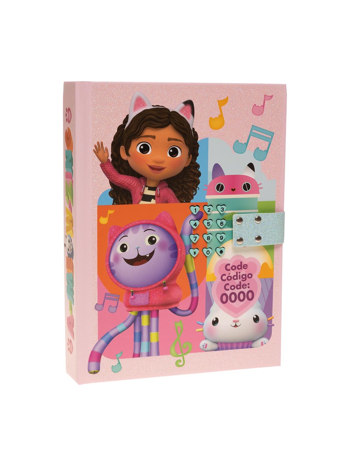 Euromic GABBY'S DOLLHOUSE Diary w/secret code, Notesbog