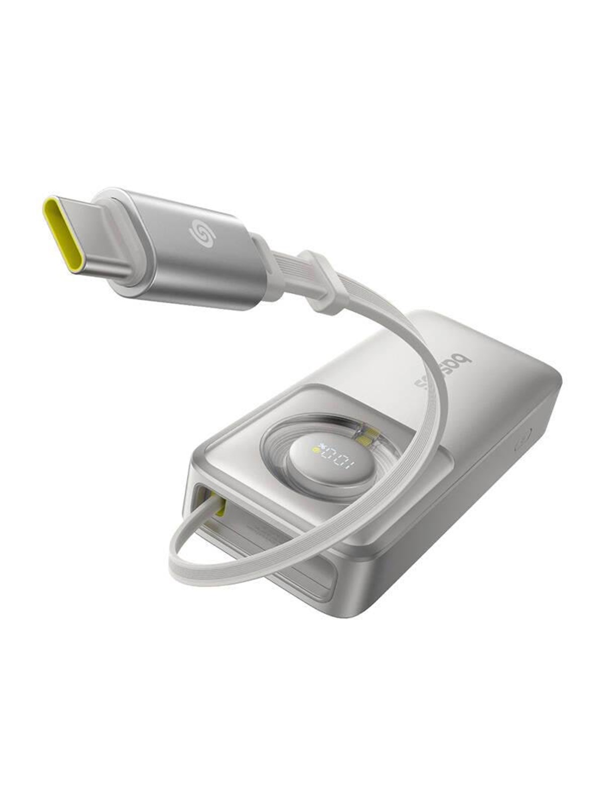 Baseus OS Free2Pull 30W Powerbank - Grå - 10000 mAh, Powerbank