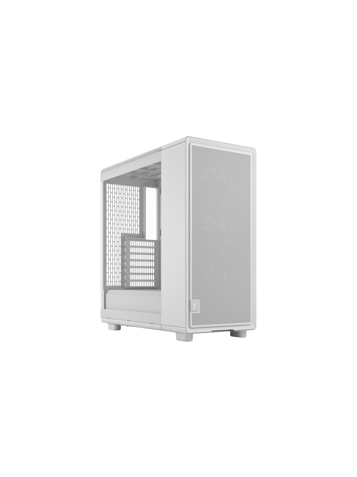 Fractal Design Epoch White TG - Kabinet - Miditower - Hvid, Kabinet