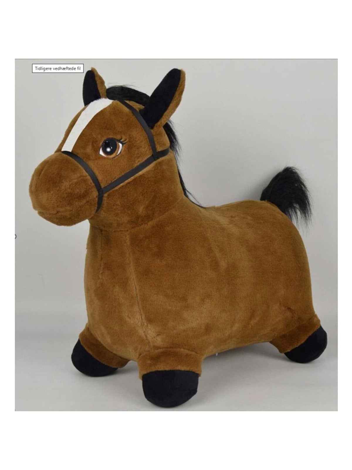 Krea Hop And Bounce Plush Horse Brown, Legetøj