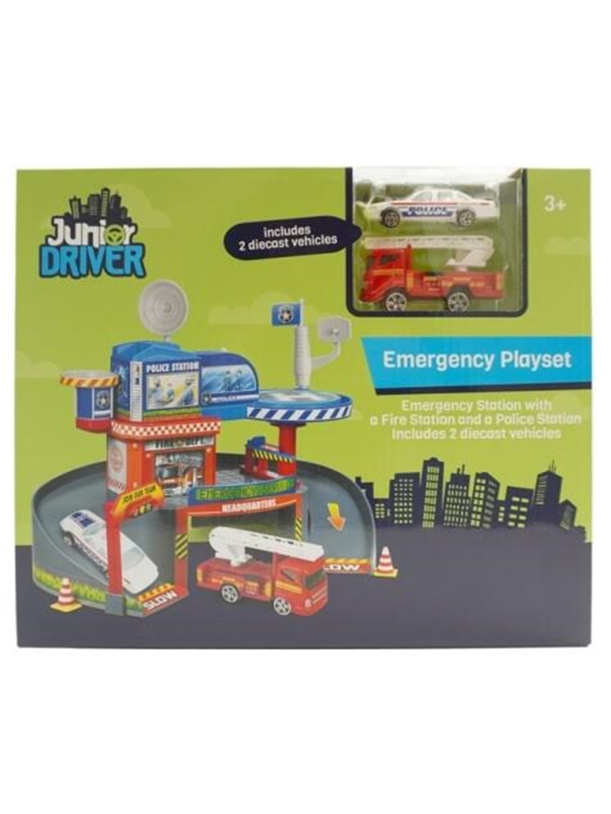 Junior Driver Emergency Playset, Legetøjsbil