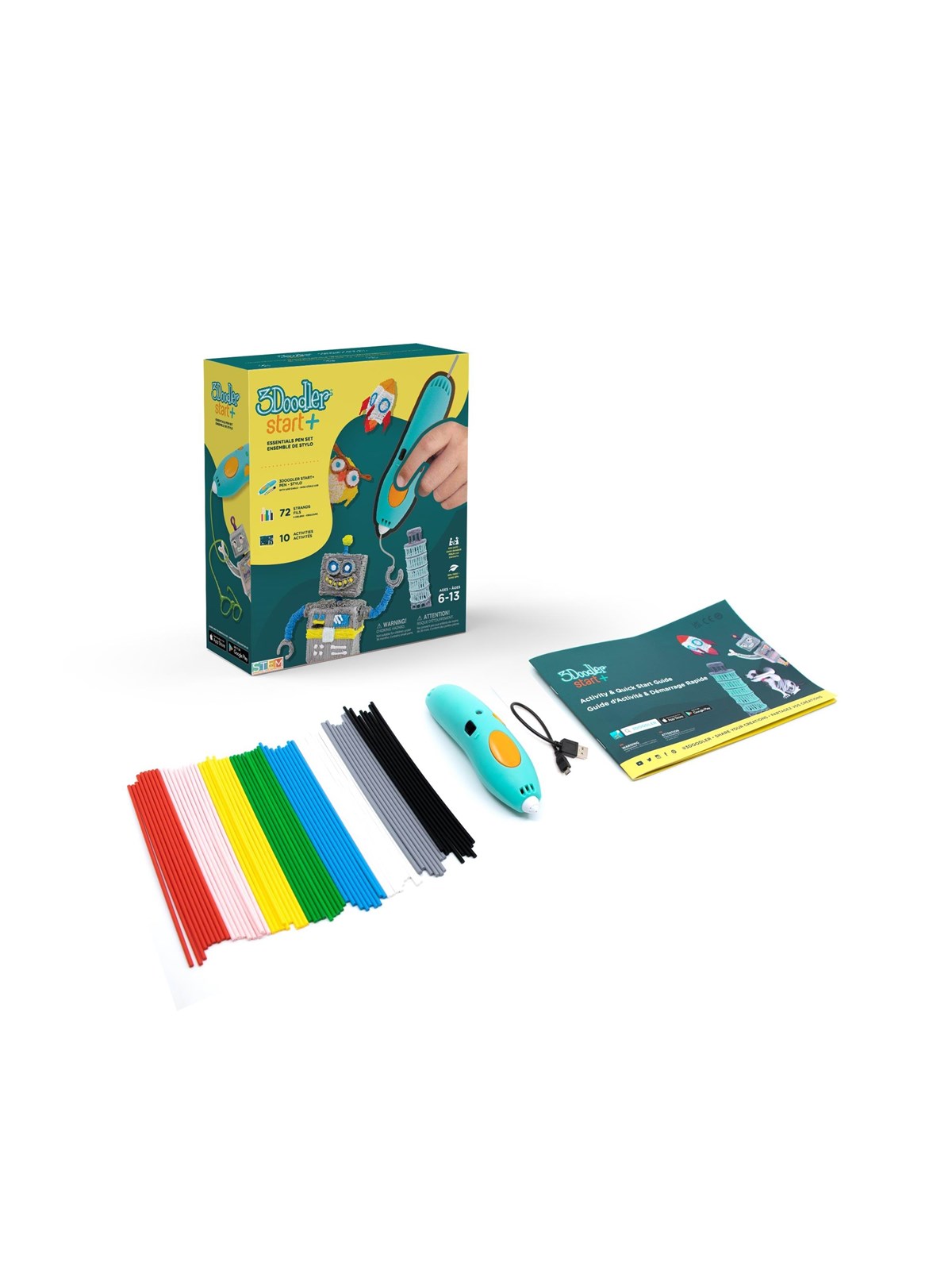 3Doodler Start+ Essential Pen set, Kreativt Legetøj