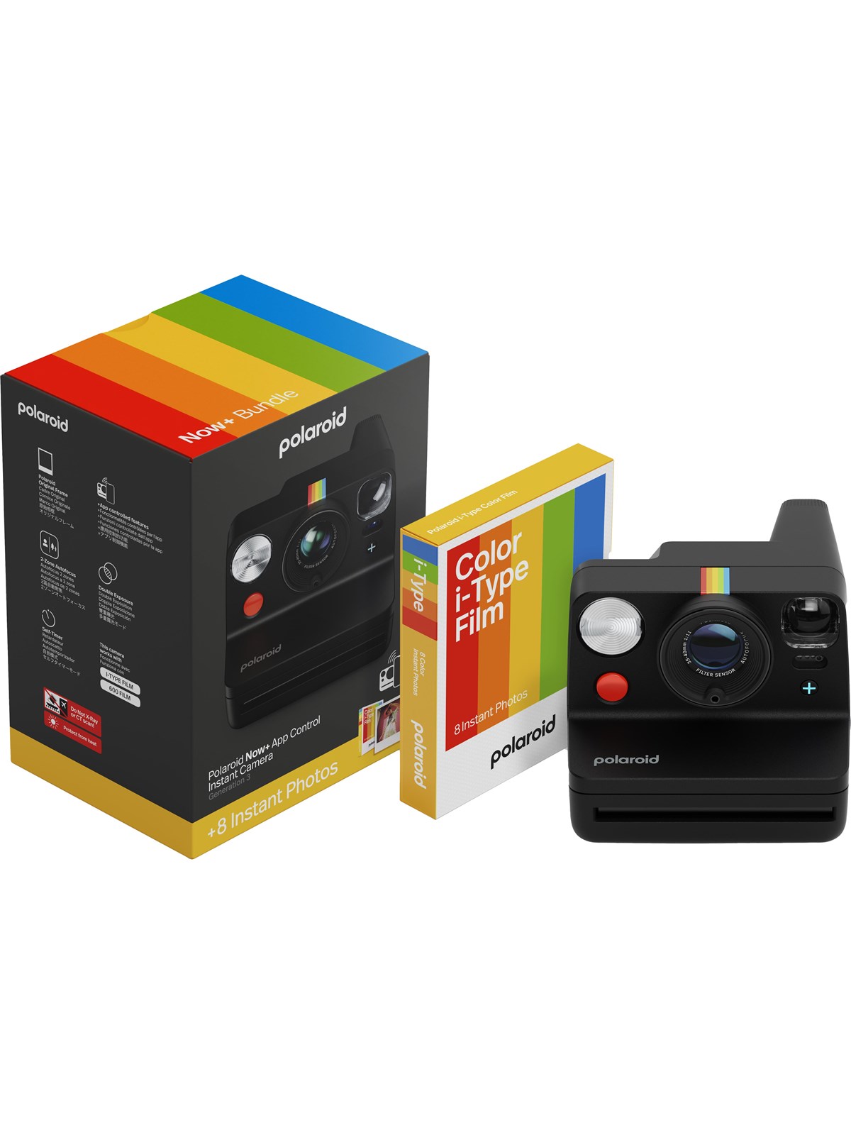 Polaroid Now+ Gen 3 Everything Box - Black, Kamera