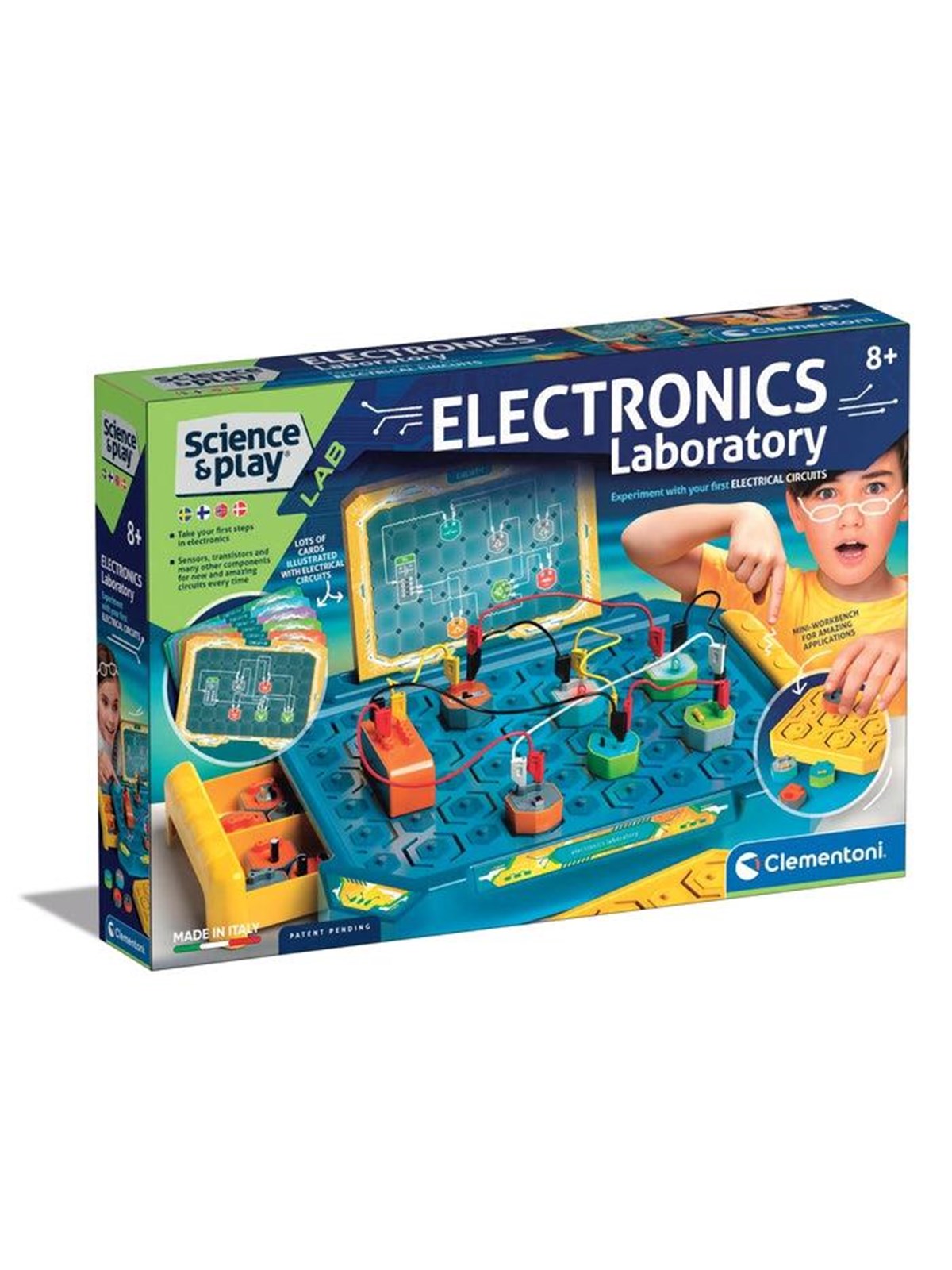 Clementoni Science & Play Electronics Laboratory, Kreativt Legetøj