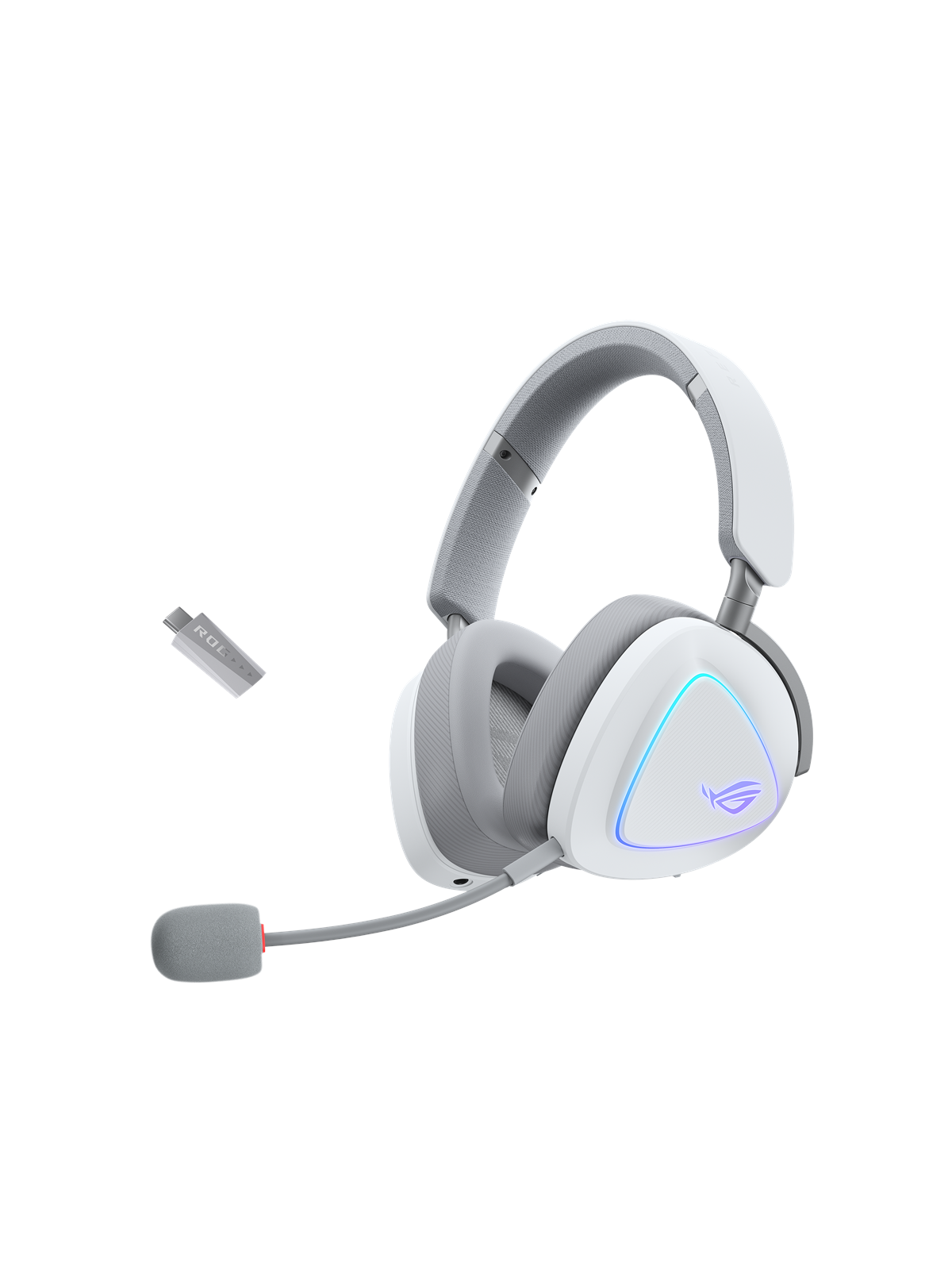 ASUS ROG DELTA II - Hvid, Hovedtelefonerheadset2