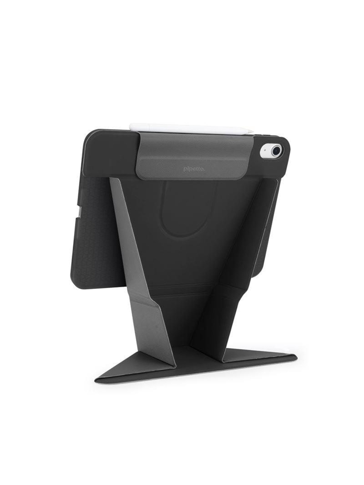 Pipetto Origami No6 Stand case for iPad 10.9" (2022) - Black, Tablet Cover