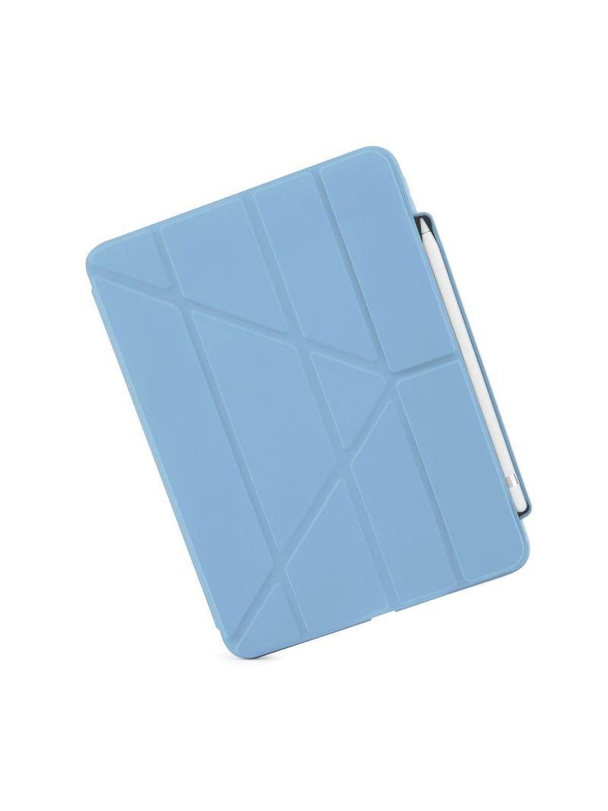 Pipetto Origami No3 Pencil Case for iPad 10.9 (2022)- Light Blue, Tablet Cover