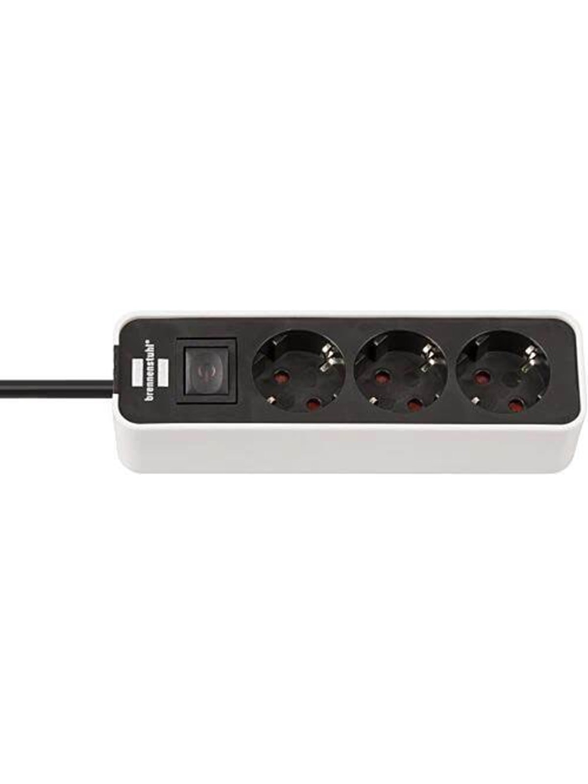 Brennenstuhl Ecolor Power Strip Socket 3-Way - 1.5 m, Strømkabel