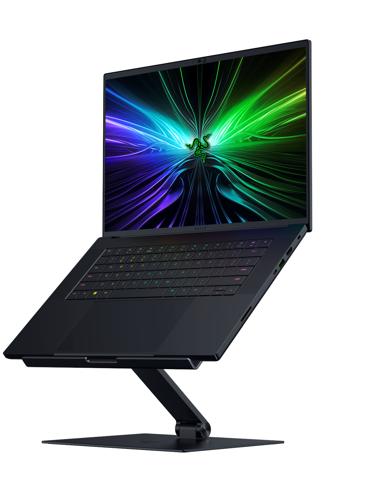 Razer Adjustable Laptop Stand - Black, Systemtilbehør