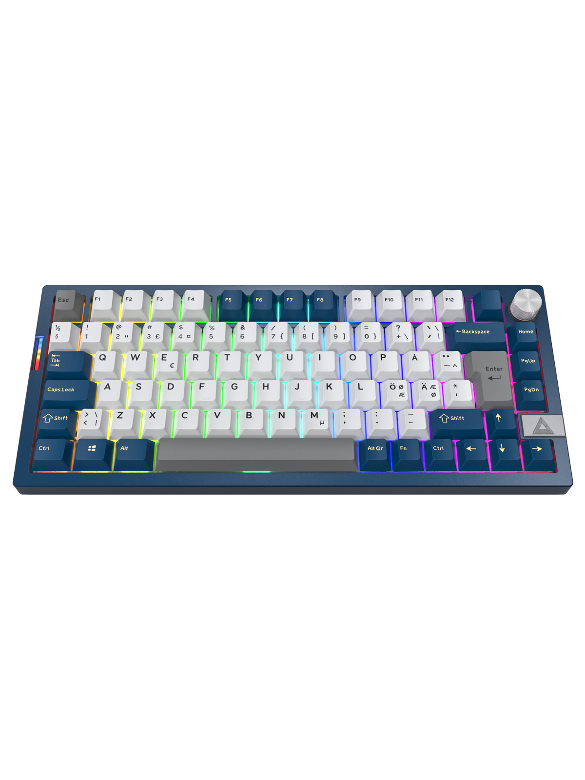 Montech Mkey PRO 75% - Freedom - Gaming Tastatur - Nordisk - Blå, Tastatur