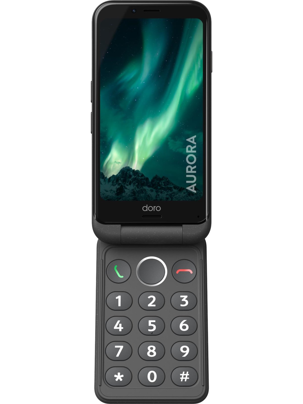 Doro Aurora A21 64GB/4GB - Graphite, Mobiltelefon